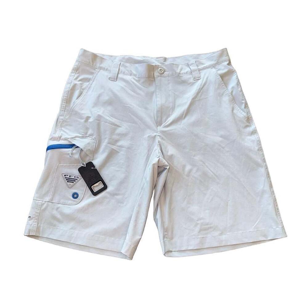 Columbia Pfg Terminal Tackle II Shorts Mens Size 34 Cool Grey